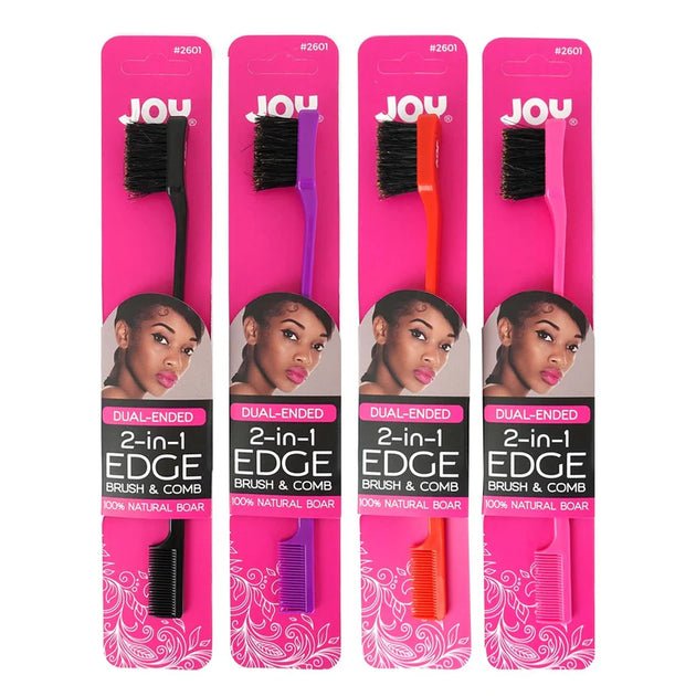 2-In-1 Edge Brush & Comb #2681
