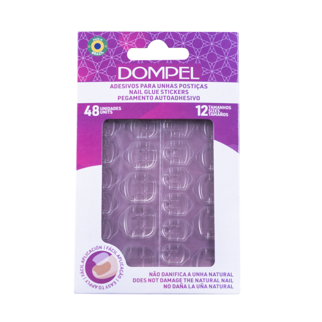Adesivos Para Unhas Postiças Dompel