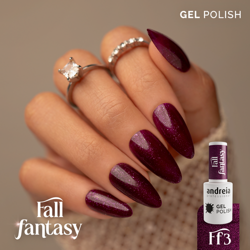 Andreia Verniz Gel Coleção Fall Fantasy FF3 - 10,5ML
