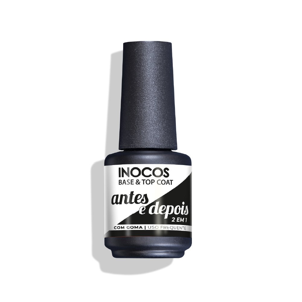 Antes E Depois Base E Top Coat 15ml Inocos