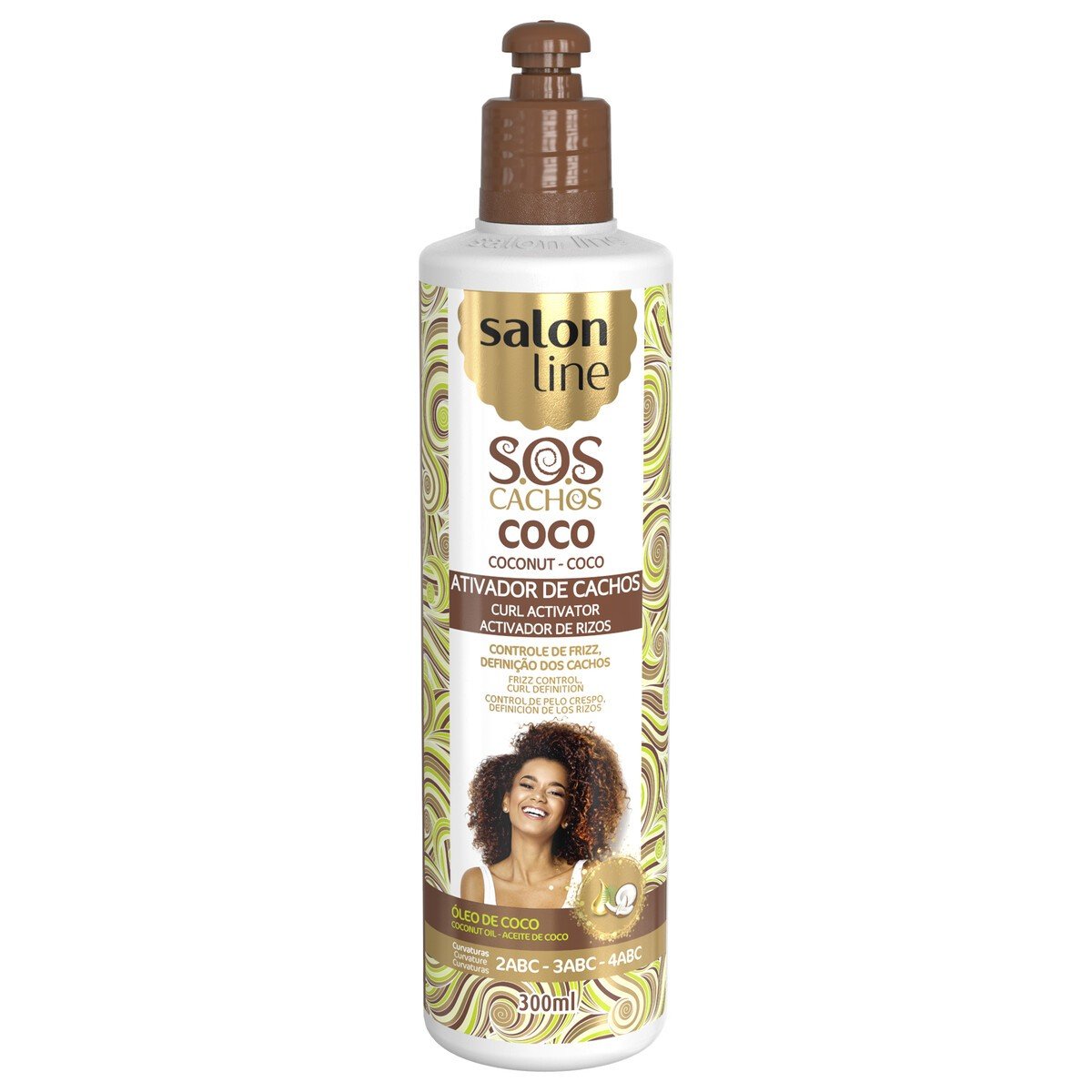 Ativador De Cachos Sos Cachos Coco Tratamento Profundo 300ml