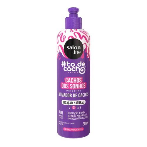 Ativador #Todecacho Cachos Dos Sonhos 300ml - Salon Line