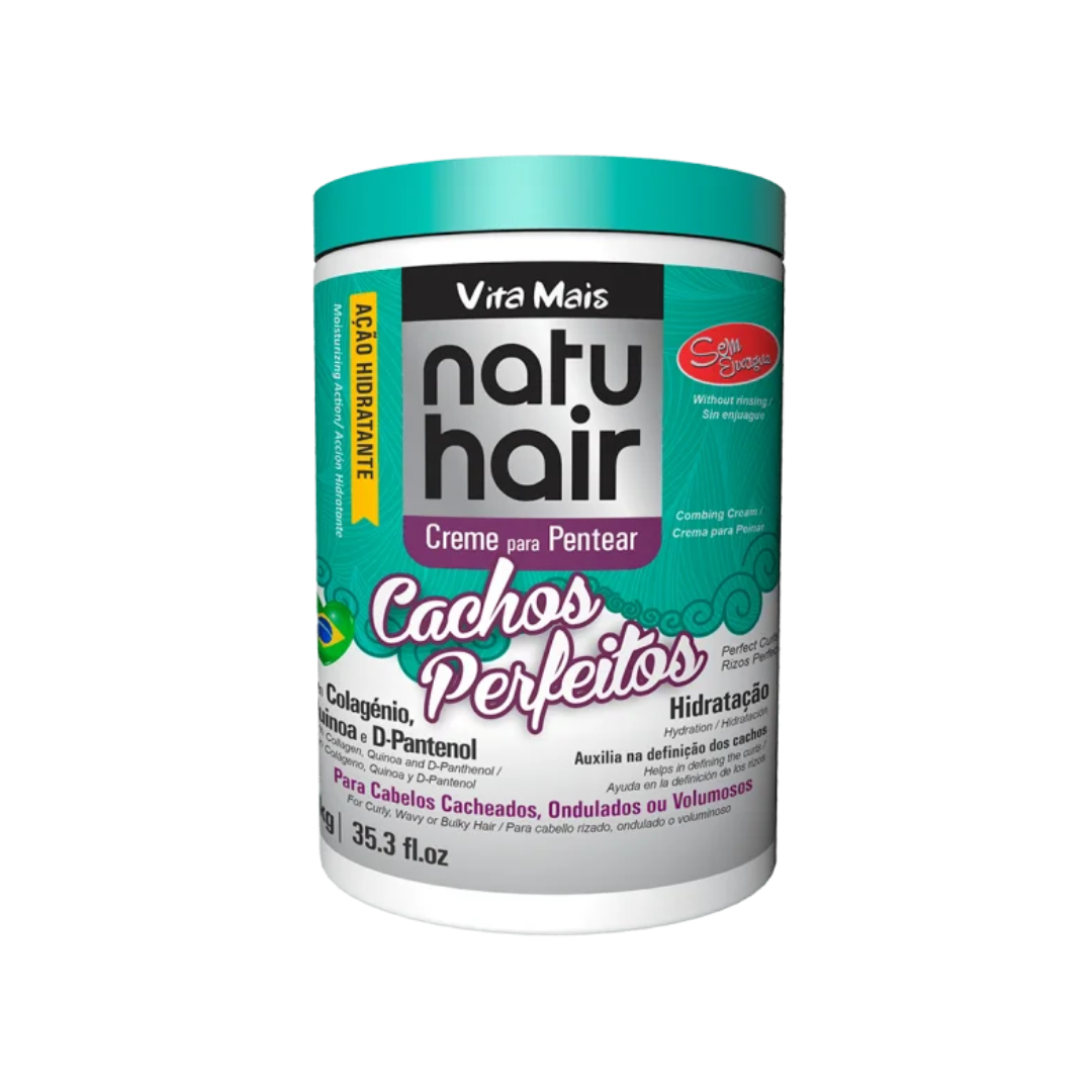 Creme De Pentear Cachos Perfeito 1Kg - Natuhair