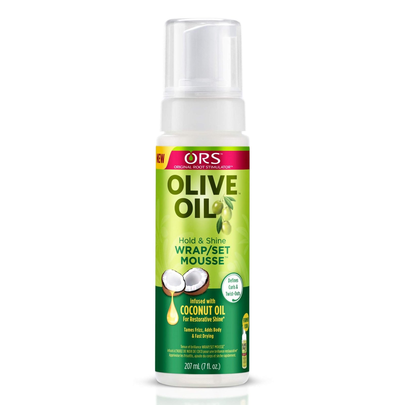 Ors Olive Oil Wrap/Set Mousse 207 Ml