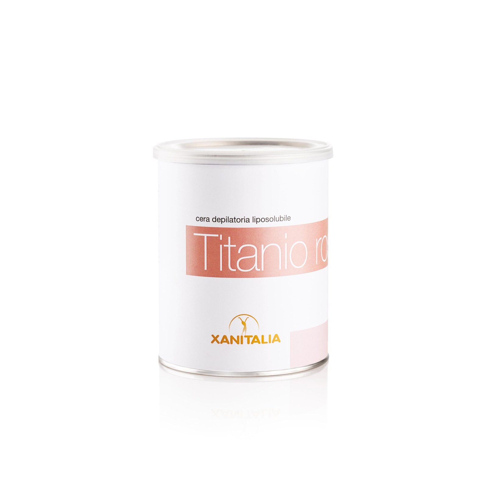 Cera Depilatória Titânio Rosa De Lata 800Ml - Xanitália