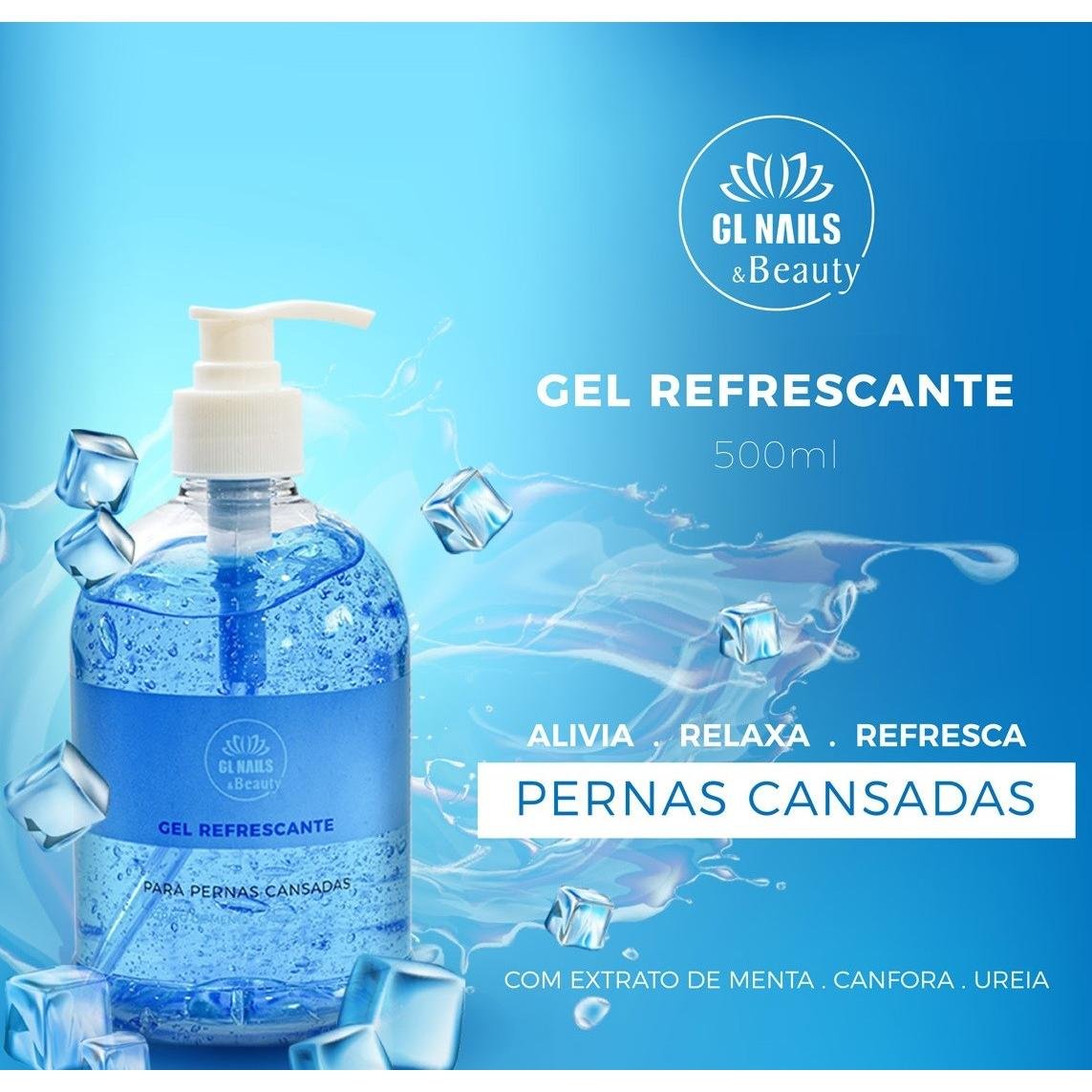 Gel Refrescante Para Pernas Cansadas 500Ml