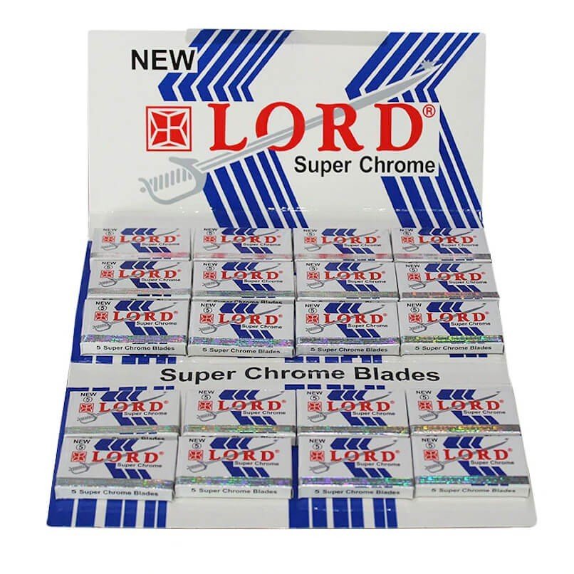 Lâminas Lord Super Chrome 20X5Un