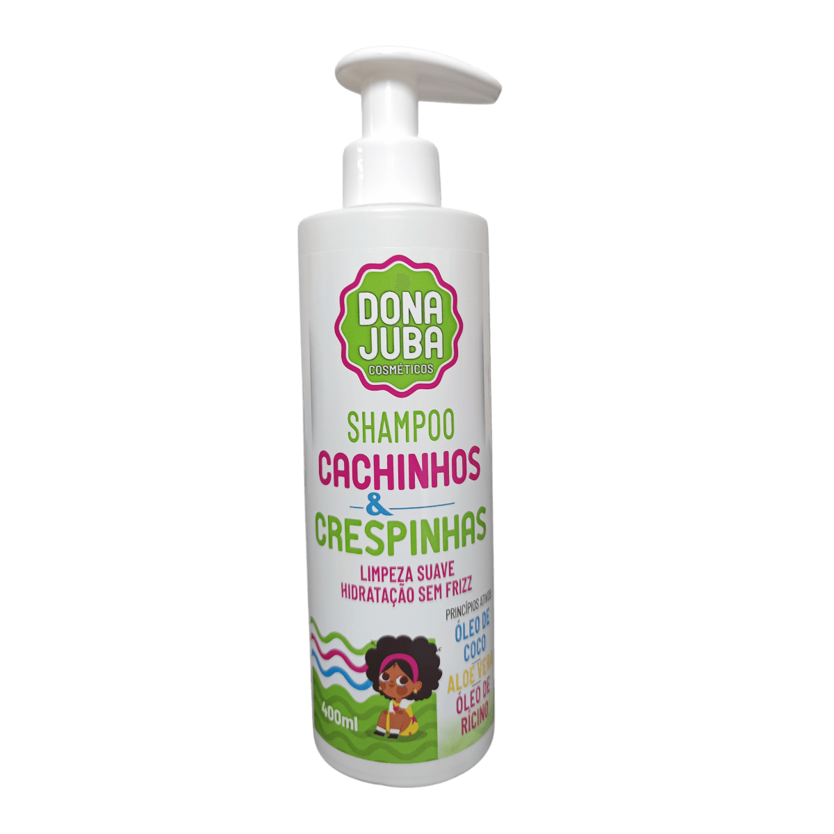 DONA JUBA SHAMPOO KIDS CACHINHOS E CRESPINHAS 400ML