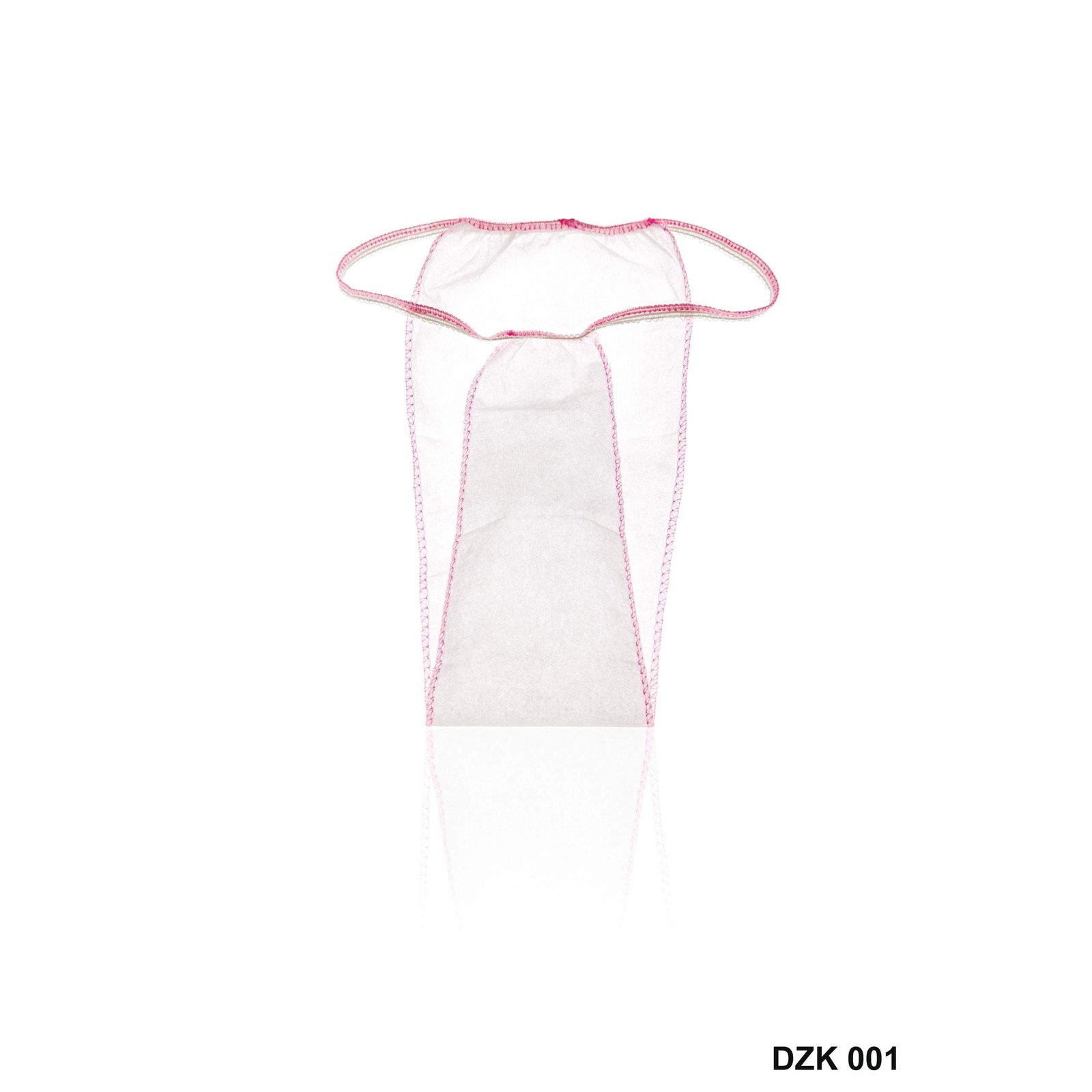Tanga Feminina Branco Com Rosa 100 Unidades - Xanitalia