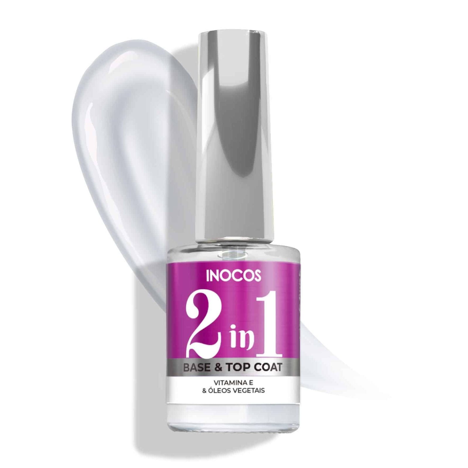 Care E Finish 2 Em 1 Base E Top Coat 11Ml Inocos
