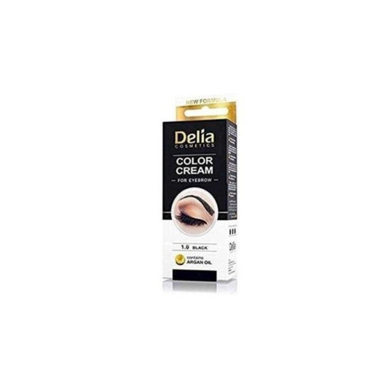 Coloração Para Sobrancelhas 1.0 Preto 15Ml Delia
