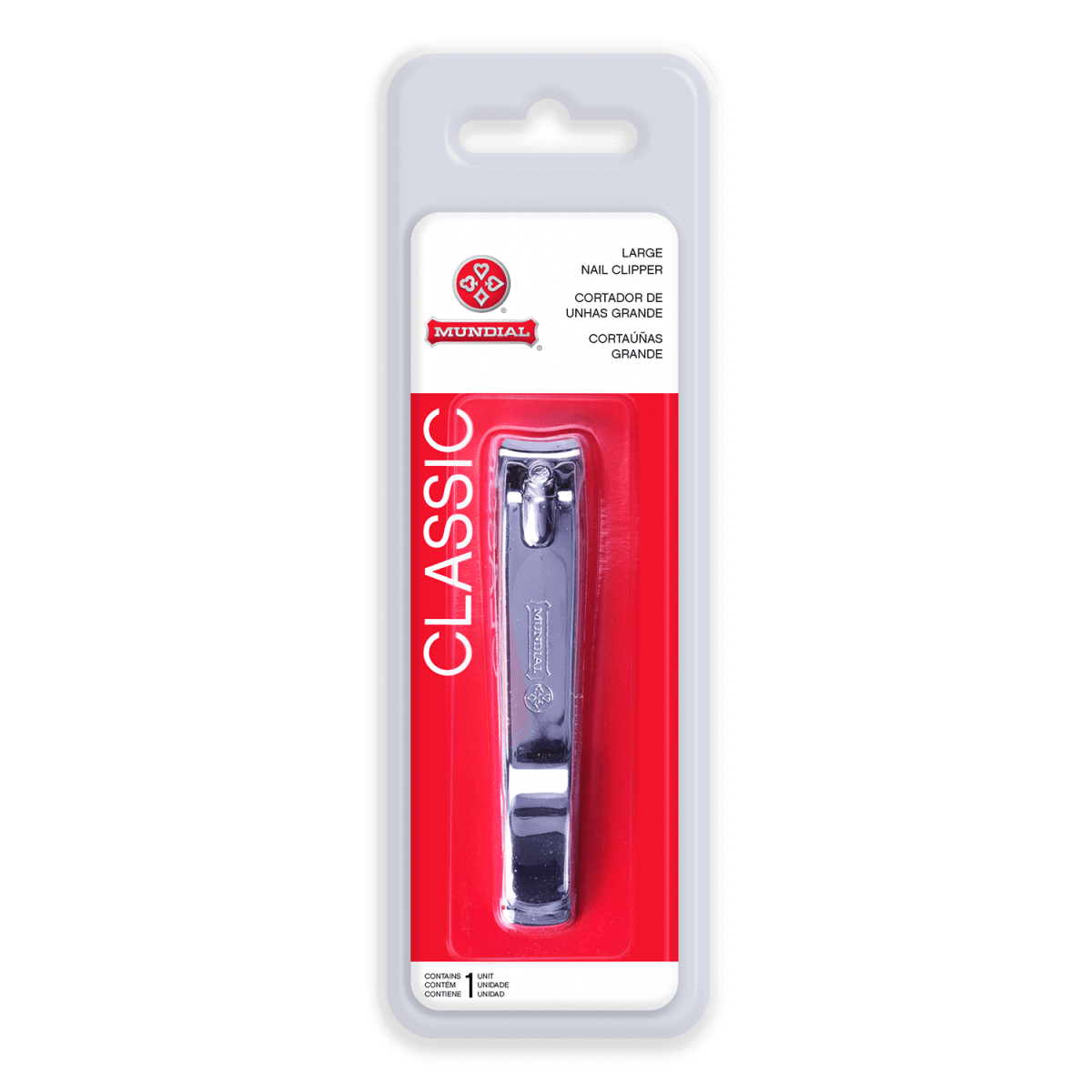 Cortador De Unhas Para Pés 121-Bl Classic Mundial