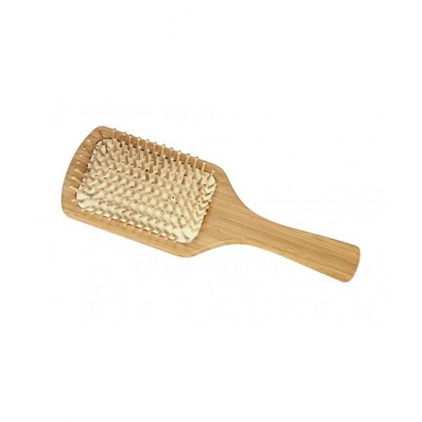 Escova Retangular Pequena De Bambu - Bifful