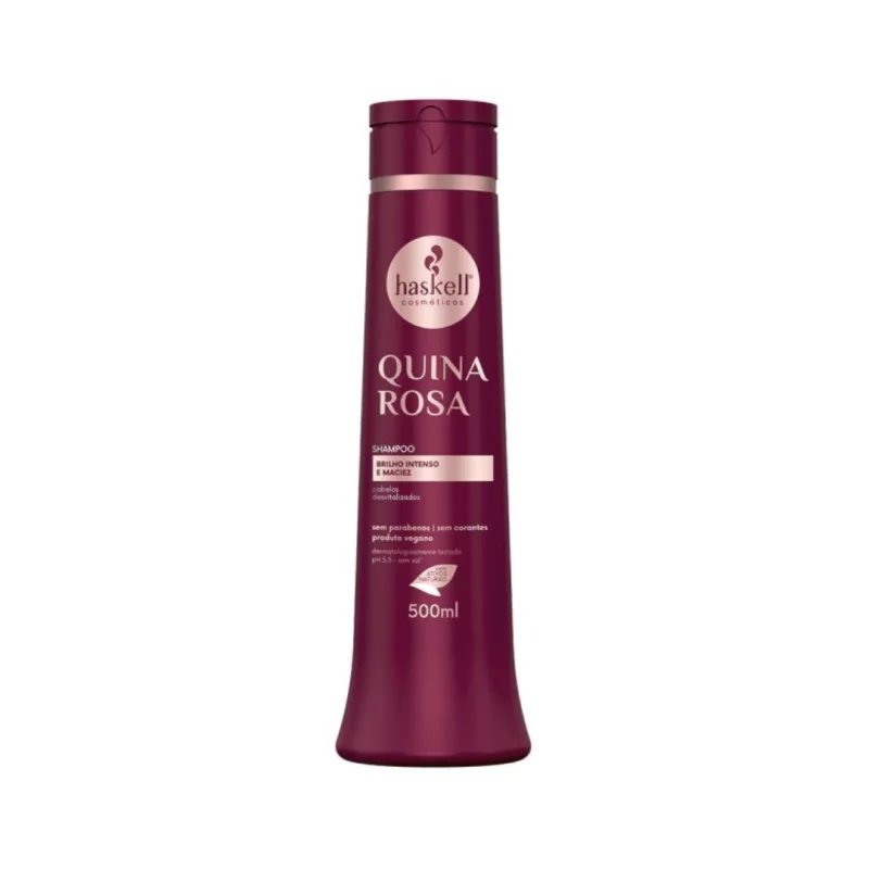 Shampoo Quina Rosa 500ML - Haskell
