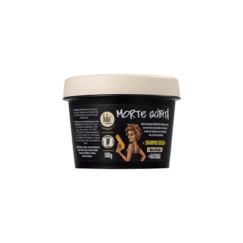 Shampoo Sólido Morte Súbita 100g - Lola