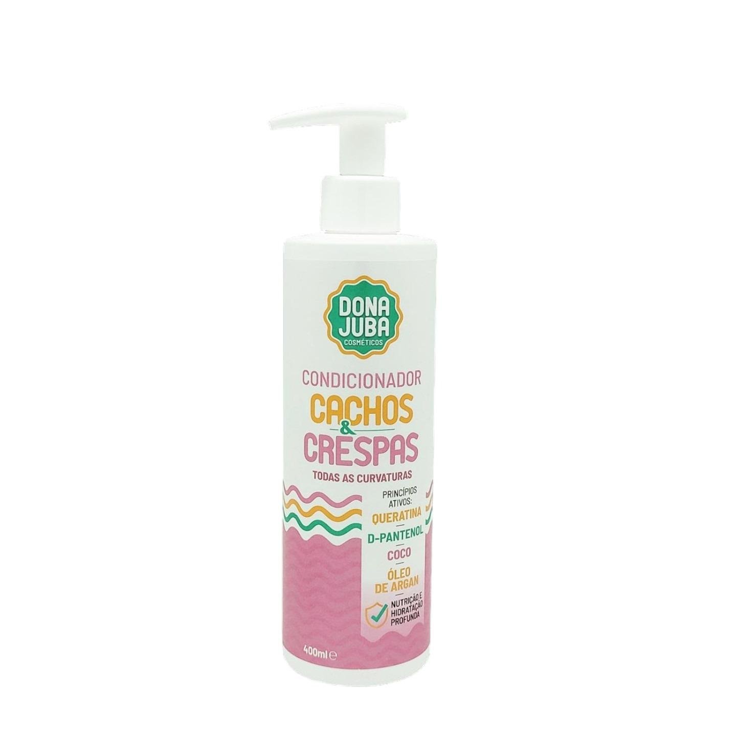 Dona Juba Condicionador Cachos E Crespas 400Ml