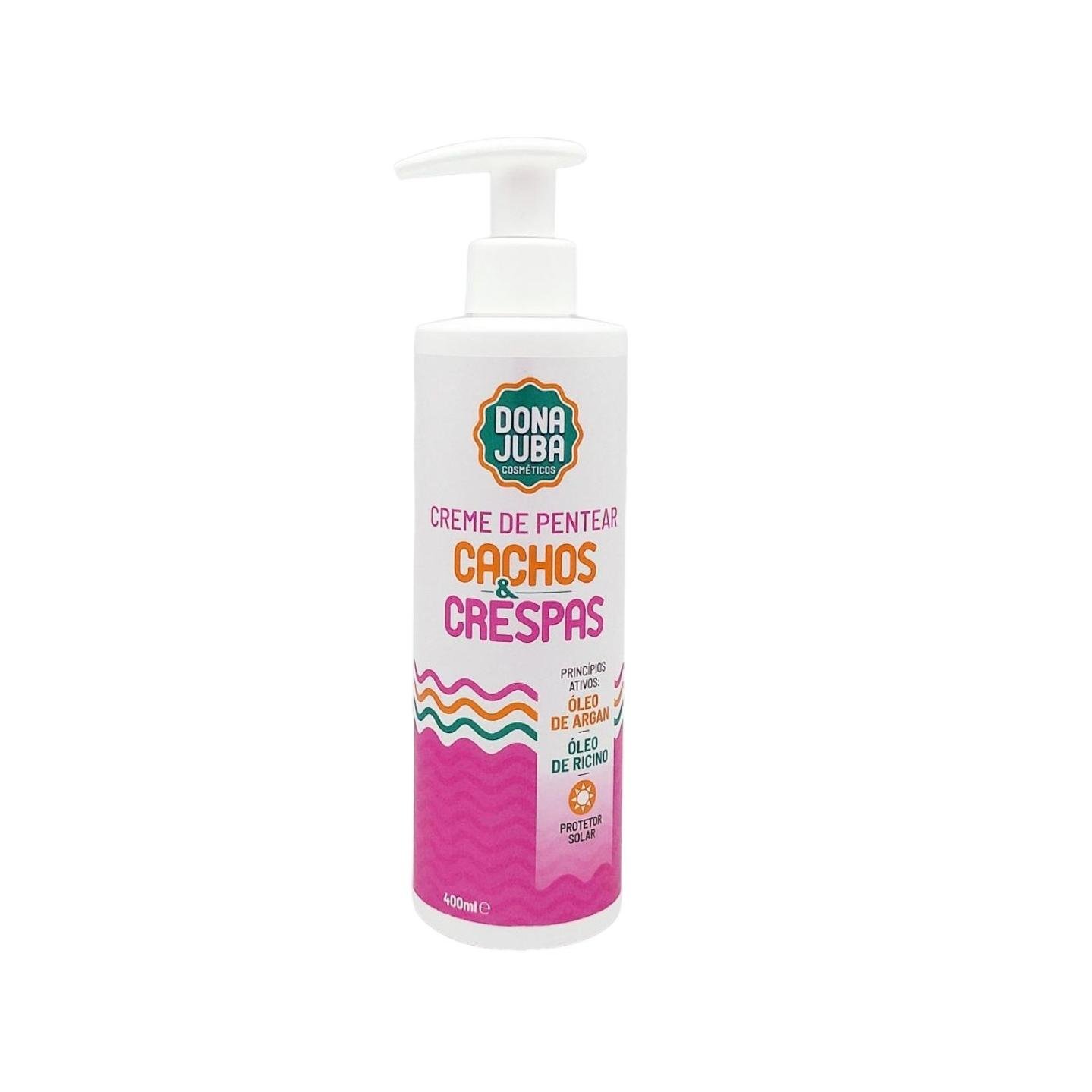 Dona Juba Creme De Pentear Cachos E Crespas 400Ml