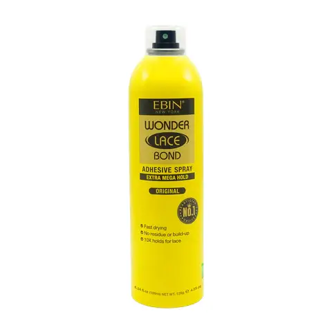 Ebin Lace Bond Spray Extra Mega Hold Original 180Ml