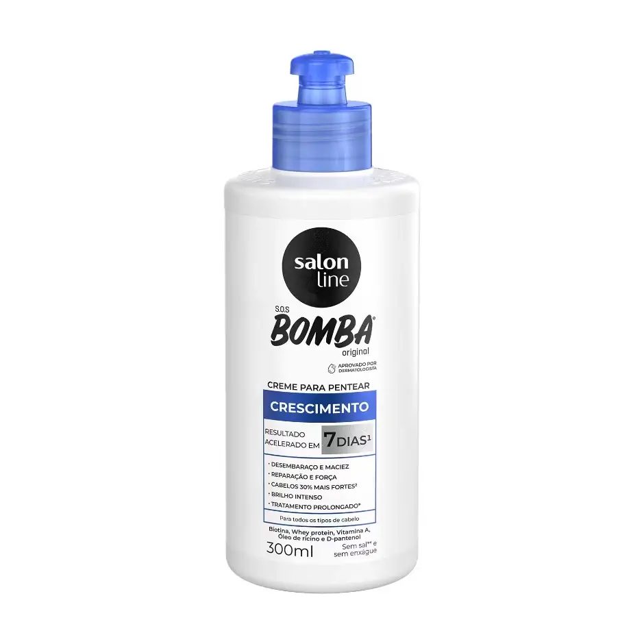 Sos Bomba Creme Pentear Original 300Ml