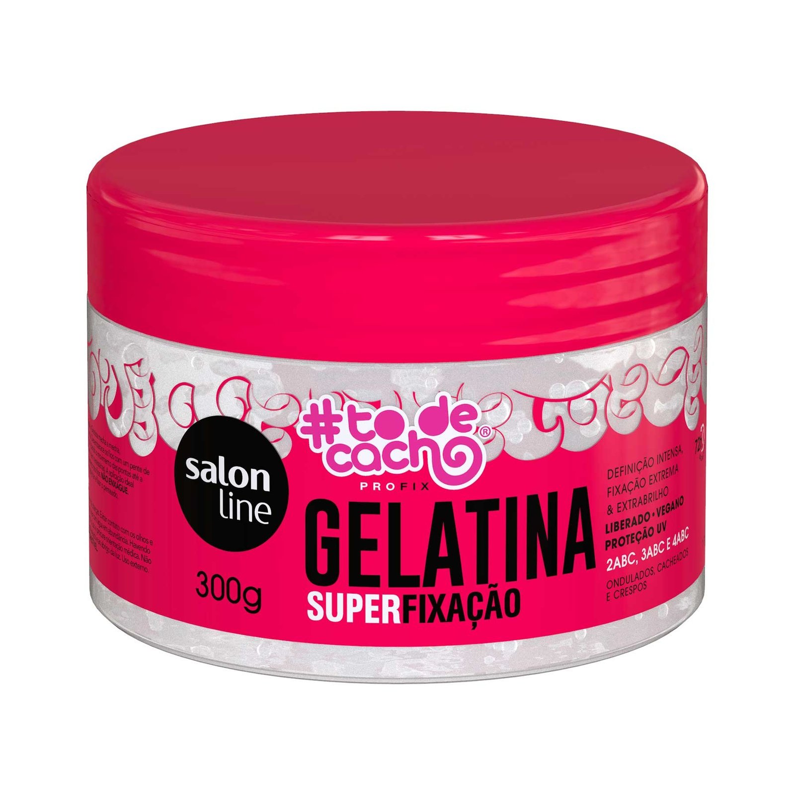 Salon Line #Todecacho - Gelatina Super Fixação 300Gr