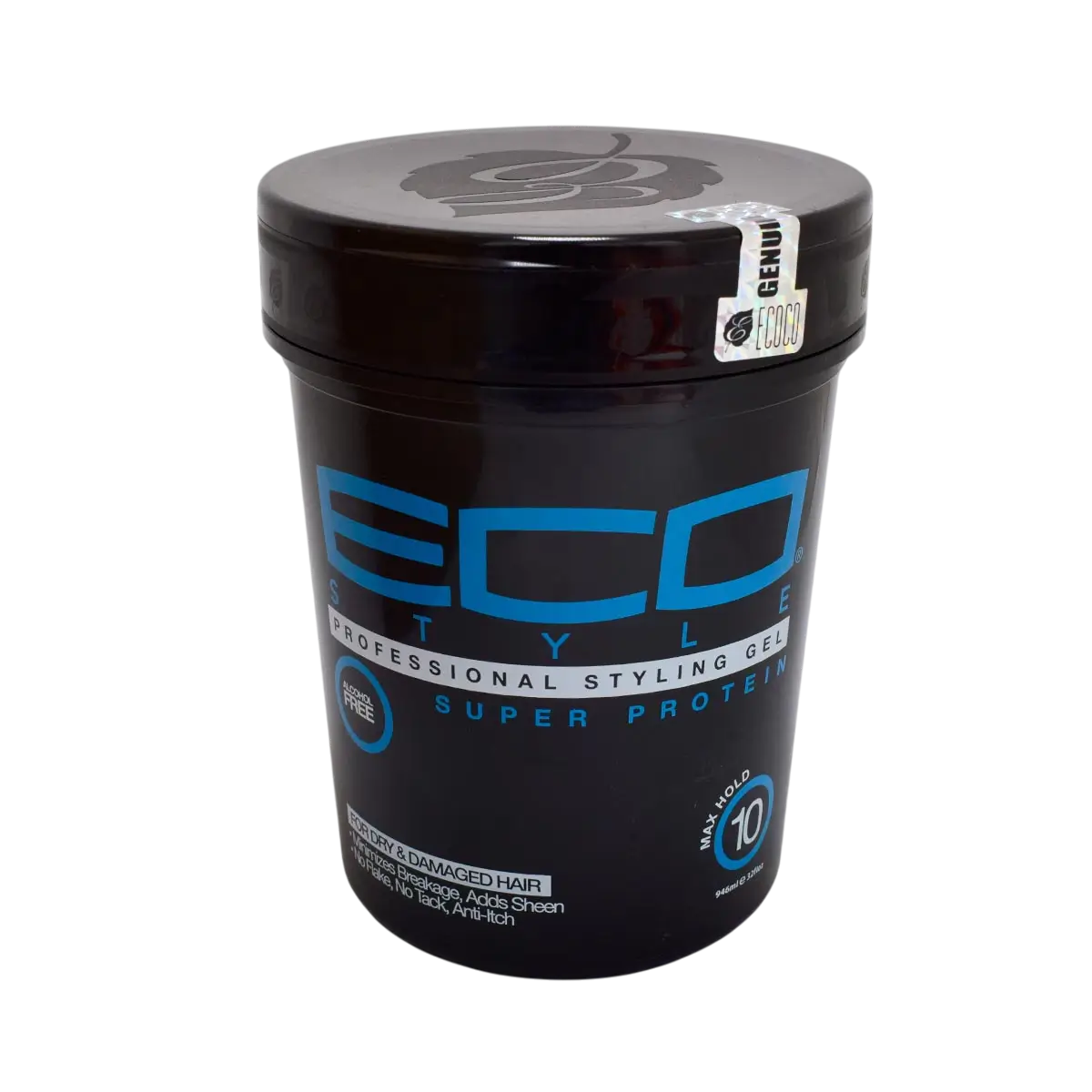 Eco Styler Protein Black Hair Gel 32Oz