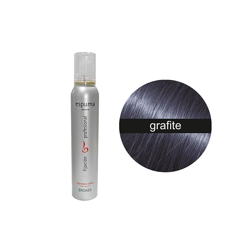 Espuma Cor Grafite Broaer 200 Ml