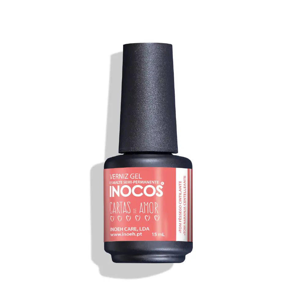 Verniz Gel Cartas De Amor 15Ml - Inocos