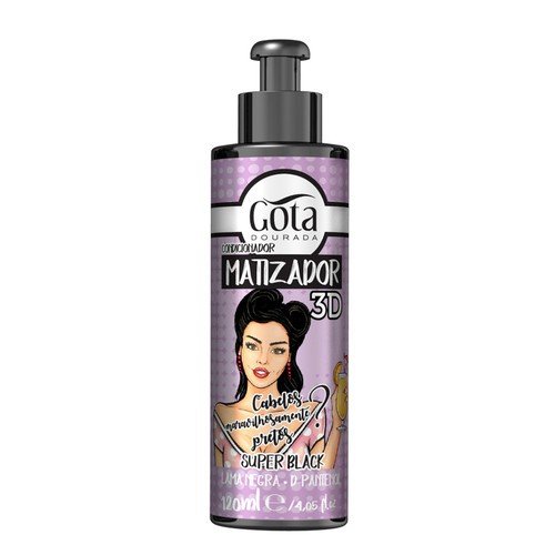 Matizador 3D - Super Black 120 Ml