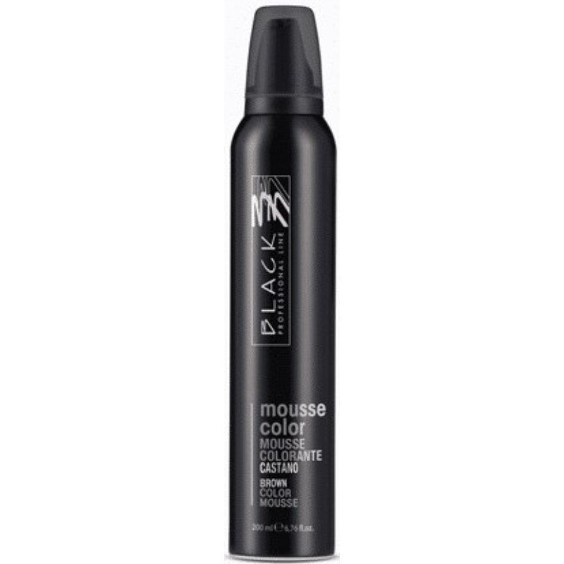 Black - Espuma De Cor Castanho 200 Ml