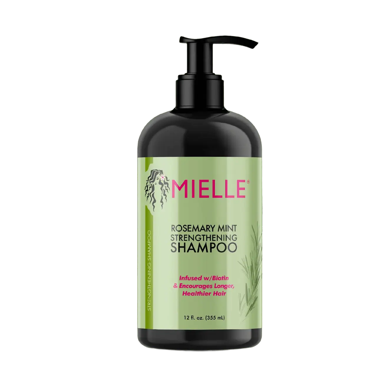 Mielle Organics Shampoo Alecrim Menta 355Ml 12Oz