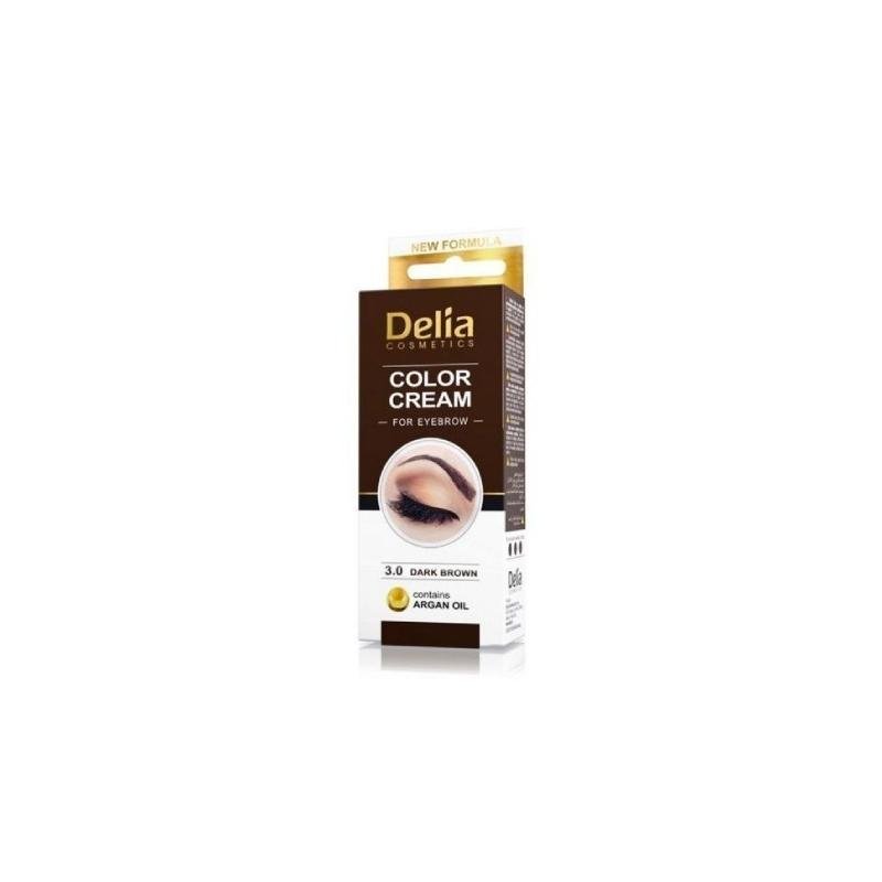 Coloração Para Sobrancelhas 3.0 Castanho Escuro 15Ml Delia