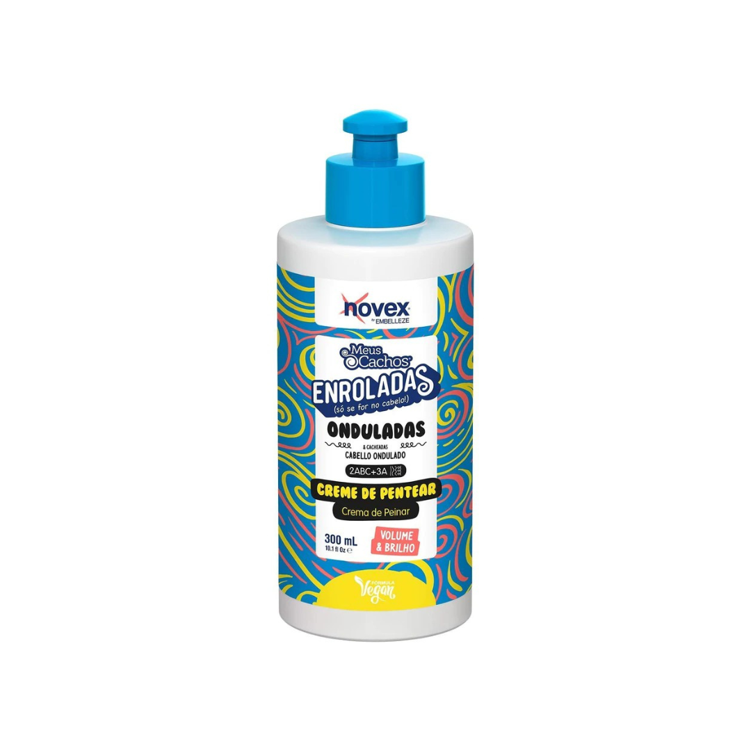 Creme Pentear Enroladas Onduladas 300 Ml Novex