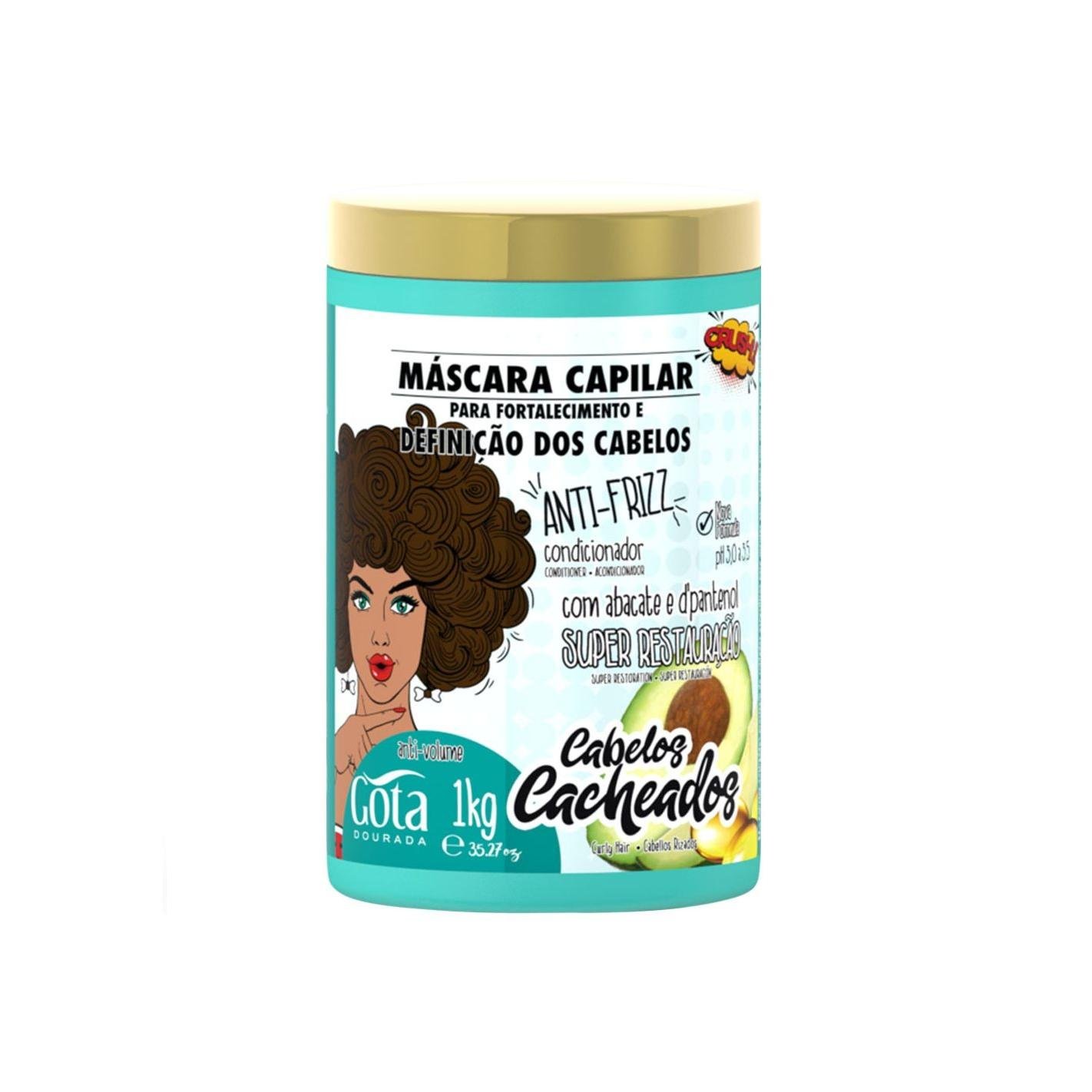 Mascara De Fortalecimento Cacheados 1 Kg