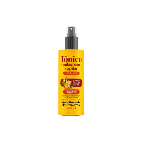 Tônico Milagroso Capilar 200Ml - Gota Dourada