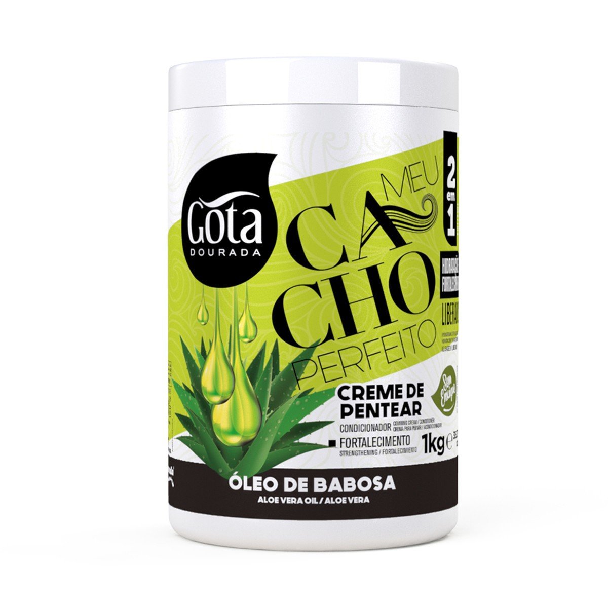 Creme De Pentear Babosa 1Kg