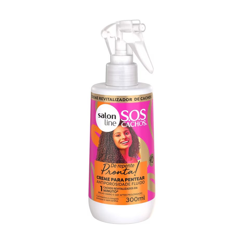 Creme De Pentear Spray De Repente Pronta Salon Line 300Ml