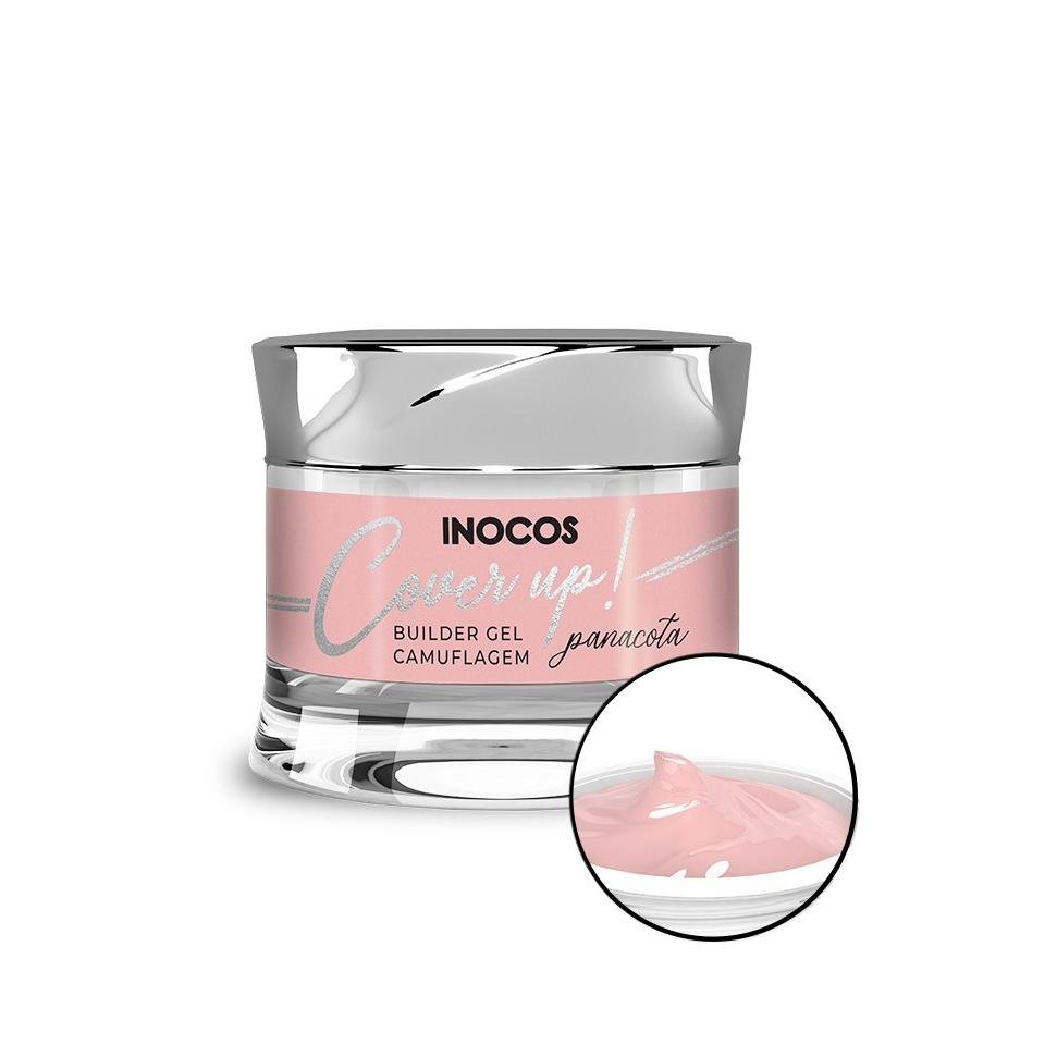 Gel De Construção Cover Up Panacota Média Viscosidade 50Gr Inocos