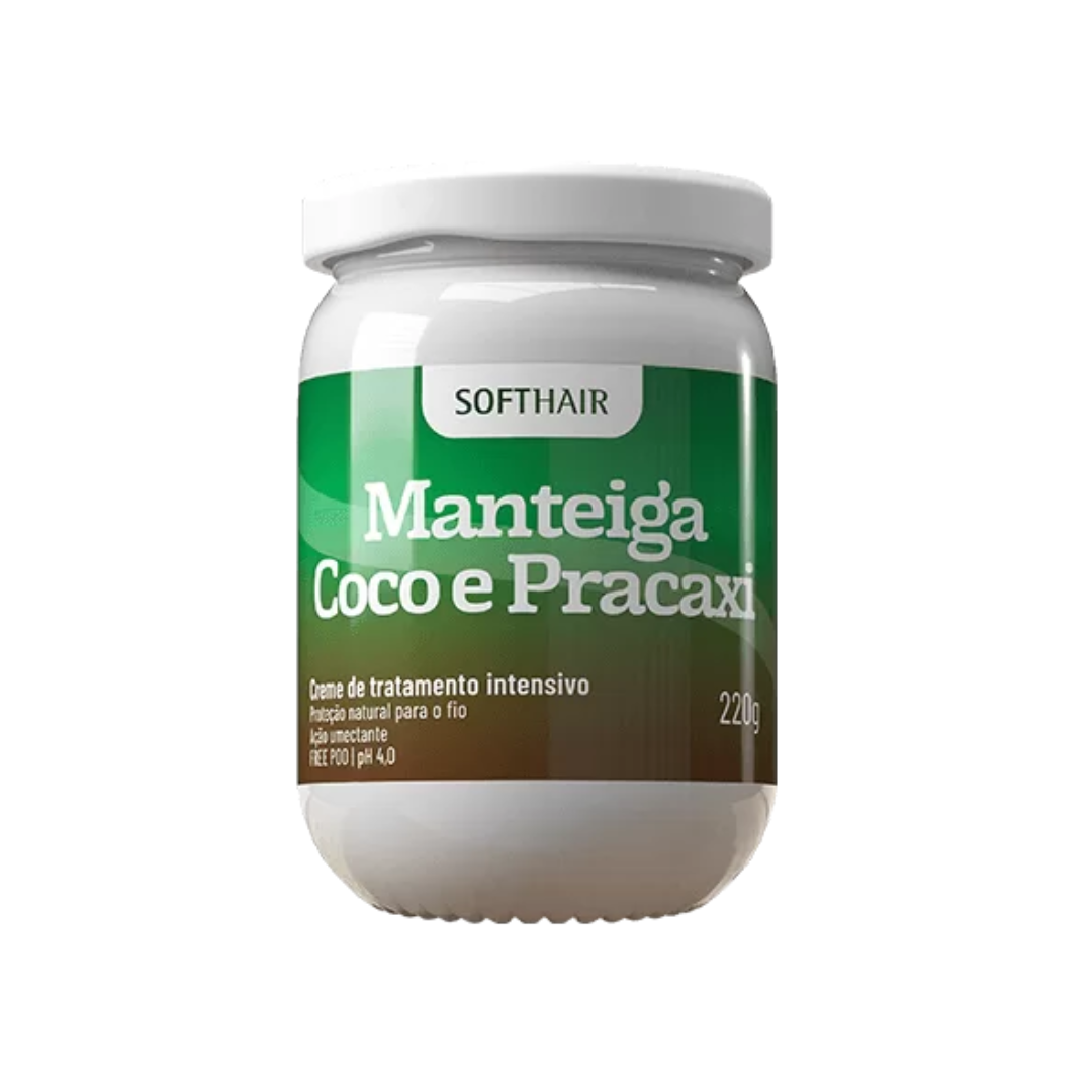 Manteiga De Coco E Pracaxi 220G - Softhair