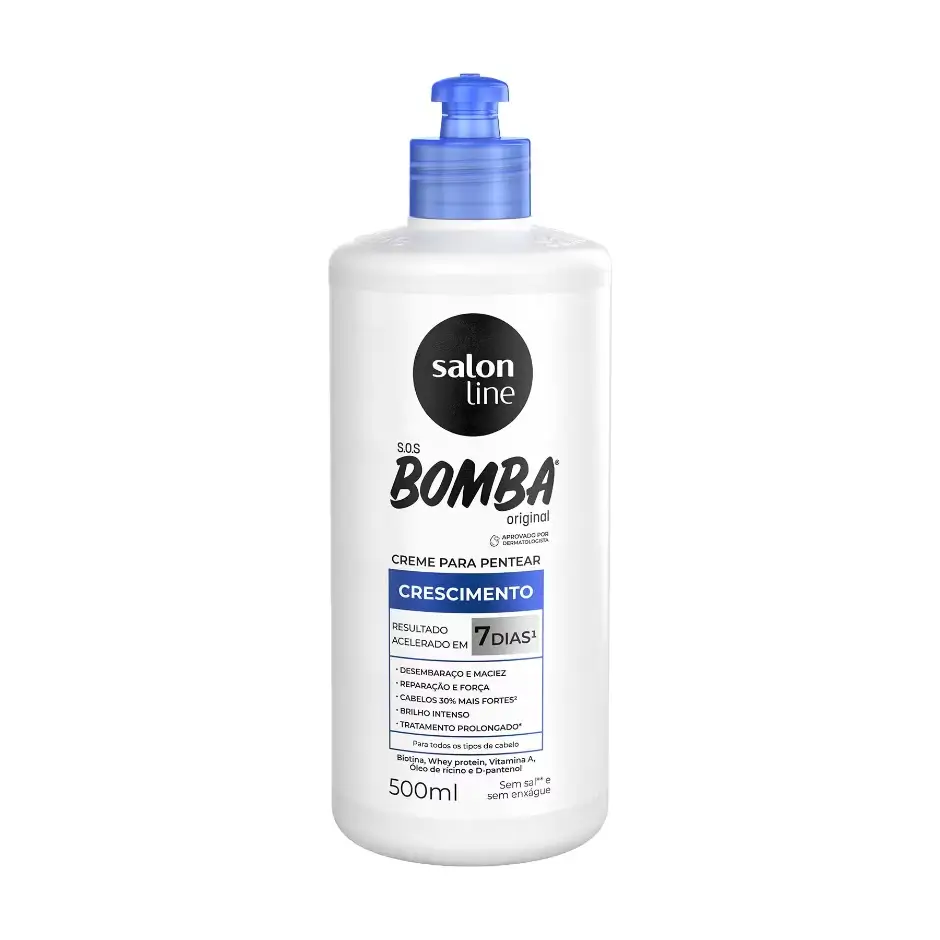 Salon Line Sos Bomba Creme De Pentear Original 500Ml