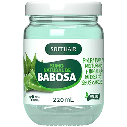 Sumo Natural De Babosa Vegano 220Gr - Softhair