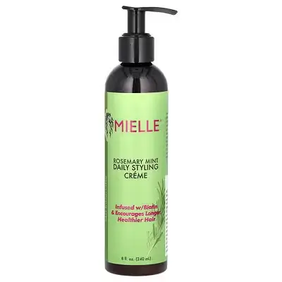 Mielle Organics Creme Modelador Diário Alecrim Menta 240Ml 8Oz