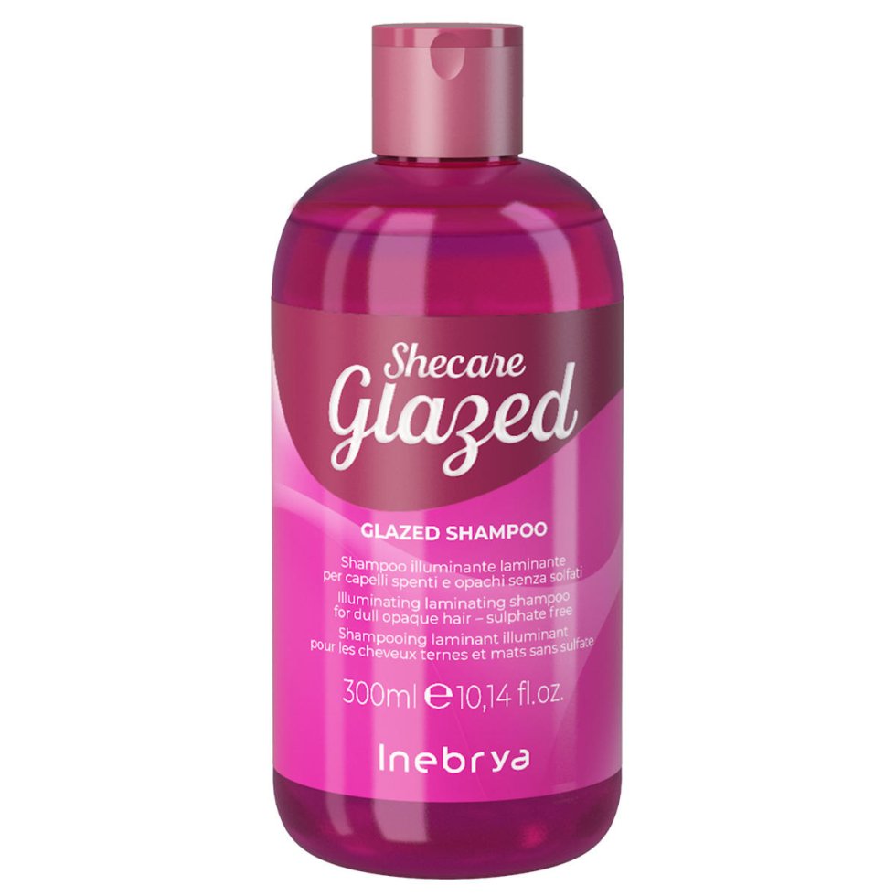Shampoo Iluminador Cabelos Opacos Shecare Glazed - 300Ml Inebrya