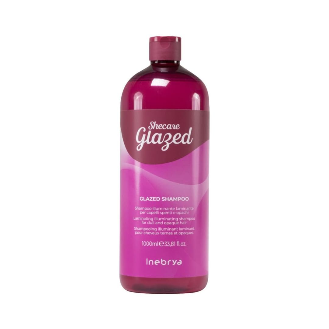 Shampoo Iluminador Cabelos Opacos Shecare Glazed - 1L Inebrya