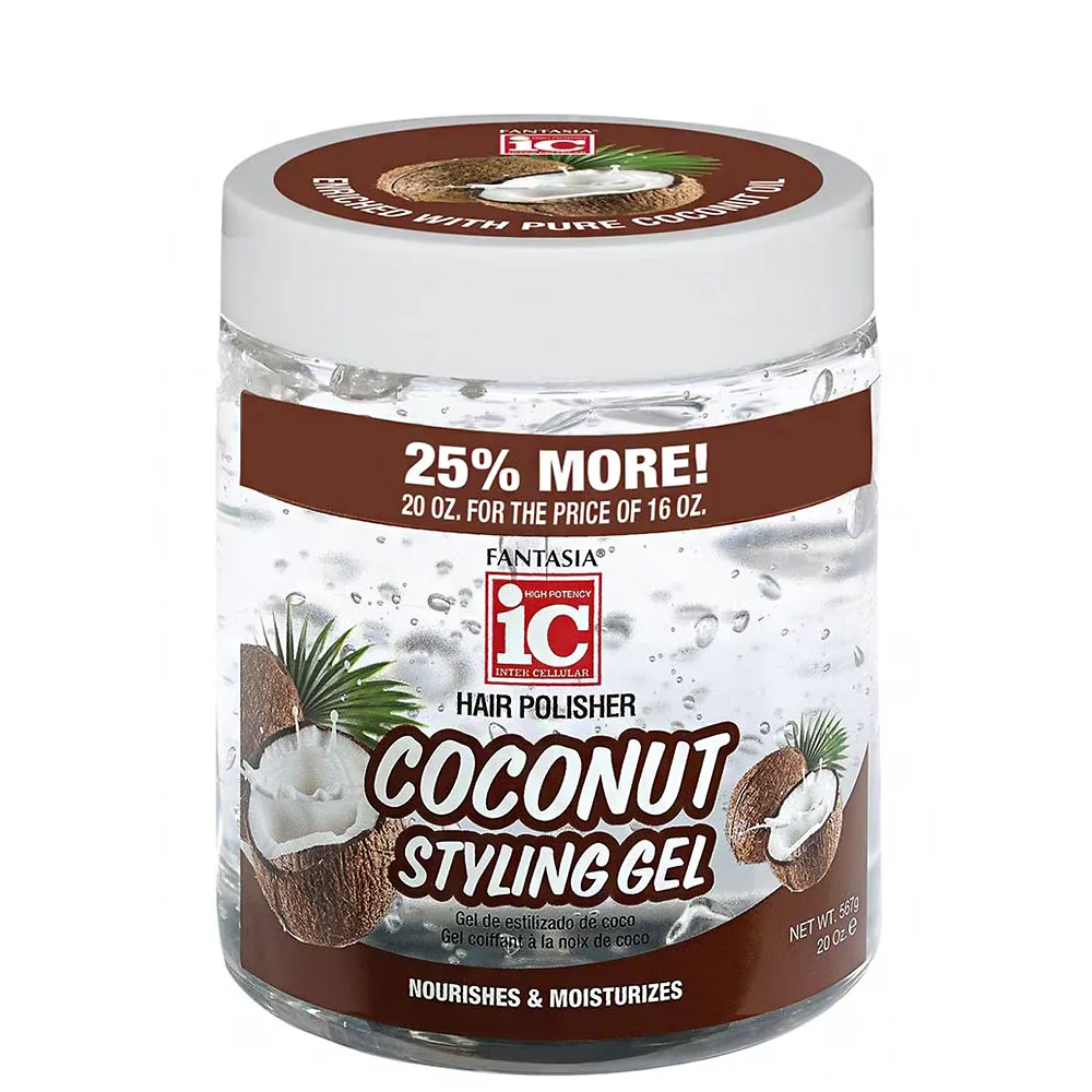 Ic Coconut Styling Gel 20Oz