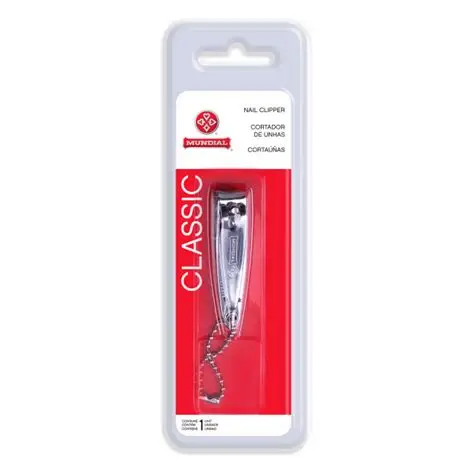 Cortador De Unhas Para Mãos 120-Bl Classic Mundial