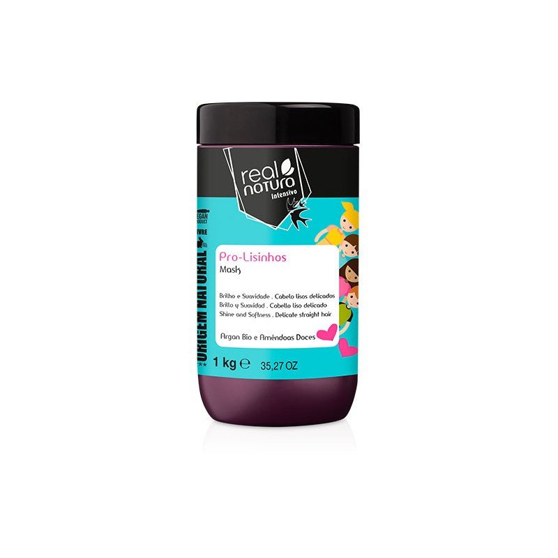 Máscara Sem Sal Pro-Lisinhos Anti-Frizz 1Kg – Real Natura