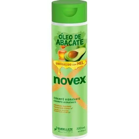 Shampoo Óleo De Abacate 300 Ml Novex
