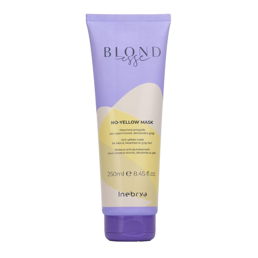 Máscara Matizadora No-Yellow Blondesse 250Ml Inebrya