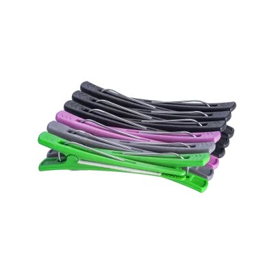 Molas Clip Pequenas Para Cabelos Multicolor 12Un Dompel