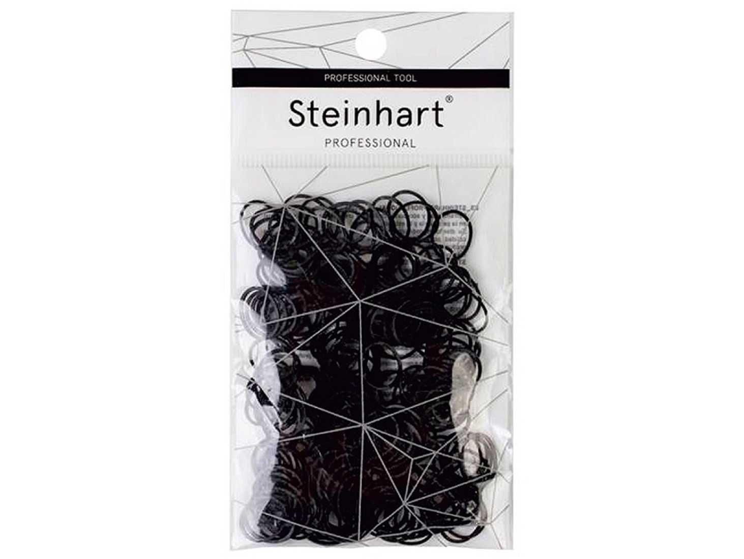Steinhart Elásticos De Cabelo Em Borracha Pretos 10 Gramas